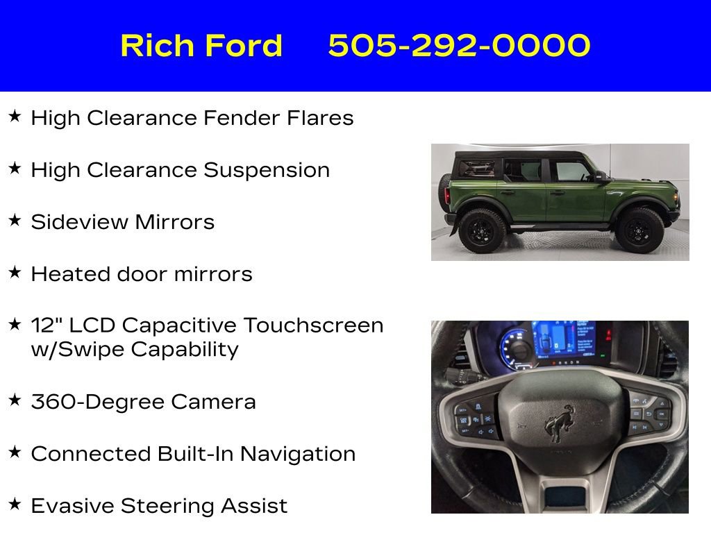 Certified 2023 Ford Bronco Wildtrak AWD/4WD image 30