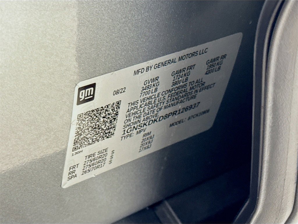 Certified 2023 Chevrolet Suburban Z71 w/ Luxury Package image 32