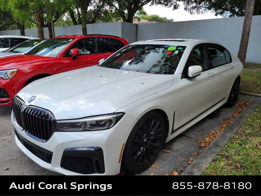 Used 2020 BMW 740i w/ M Sport Package RWD image 2