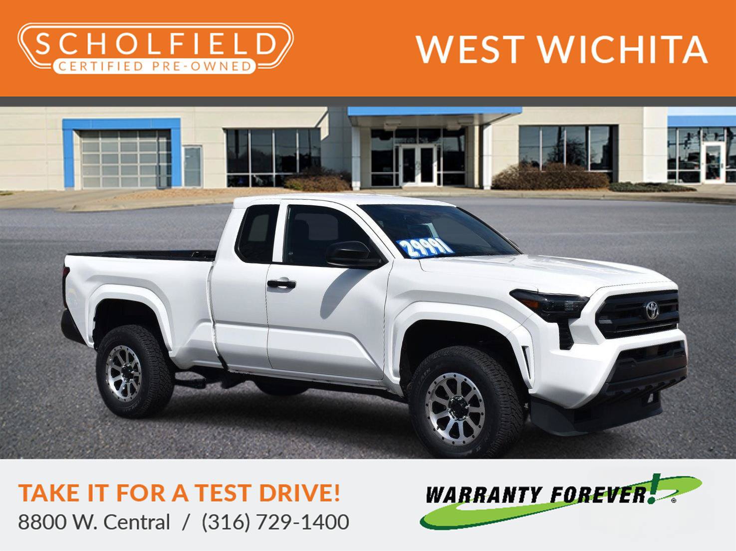 Used 2025 Toyota Tacoma SR RWD image 1