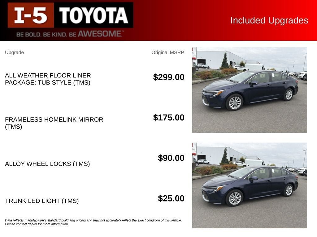 Used 2025 Toyota Corolla XLE FWD image 7