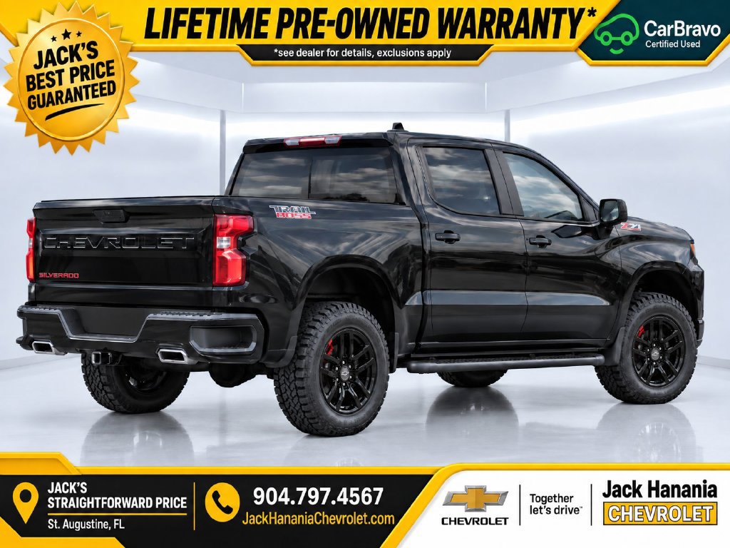Used 2019 Chevrolet Silverado 1500 Custom Trail Boss w/ Custom Convenience Package AWD/4WD image 5