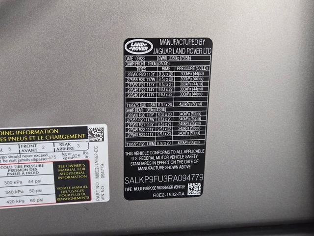 Used 2024 Land Rover Range Rover SE image 30