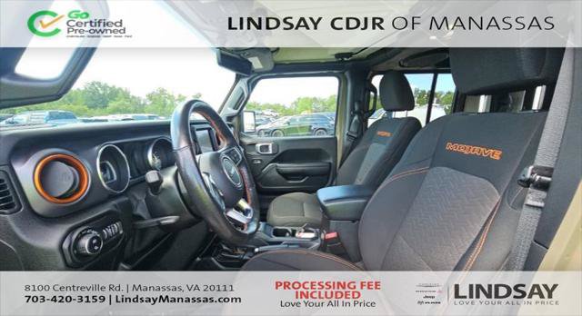 Certified 2020 Jeep Gladiator Mojave AWD/4WD image 7
