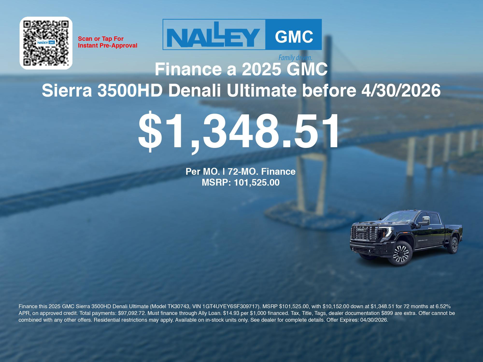 New 2025 GMC Sierra 3500 Denali Ultimate image 6