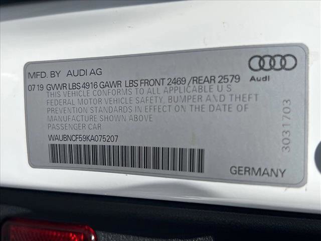 Used 2019 Audi A5 2.0T Premium Plus w/ Premium Plus AWD/4WD image 27