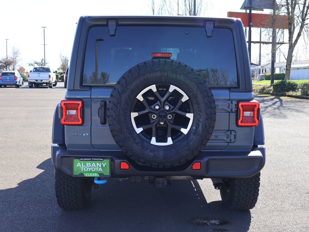 Used 2024 Jeep Wrangler Unlimited Rubicon 4xe AWD/4WD image 5