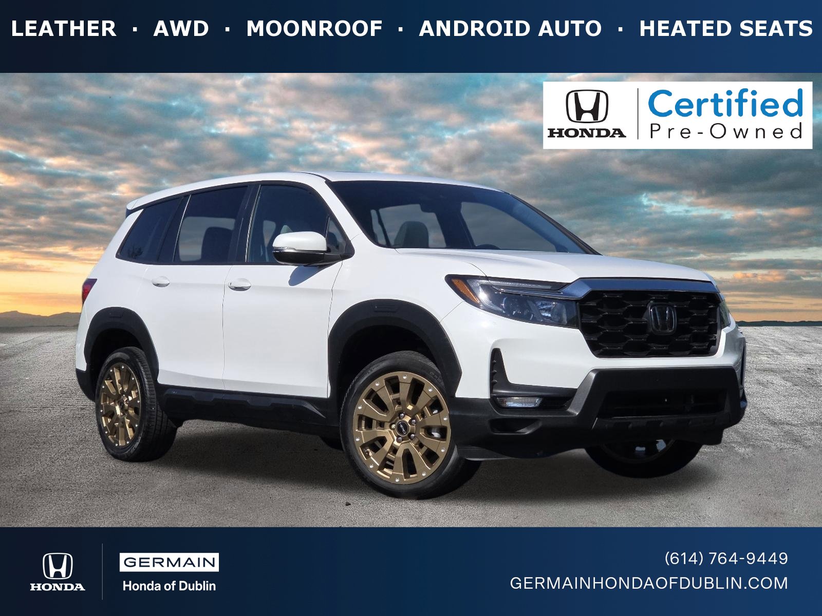 Certified 2023 Honda Passport EX-L