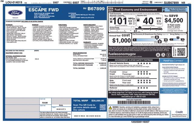 New 2025 Ford Escape Base video 3