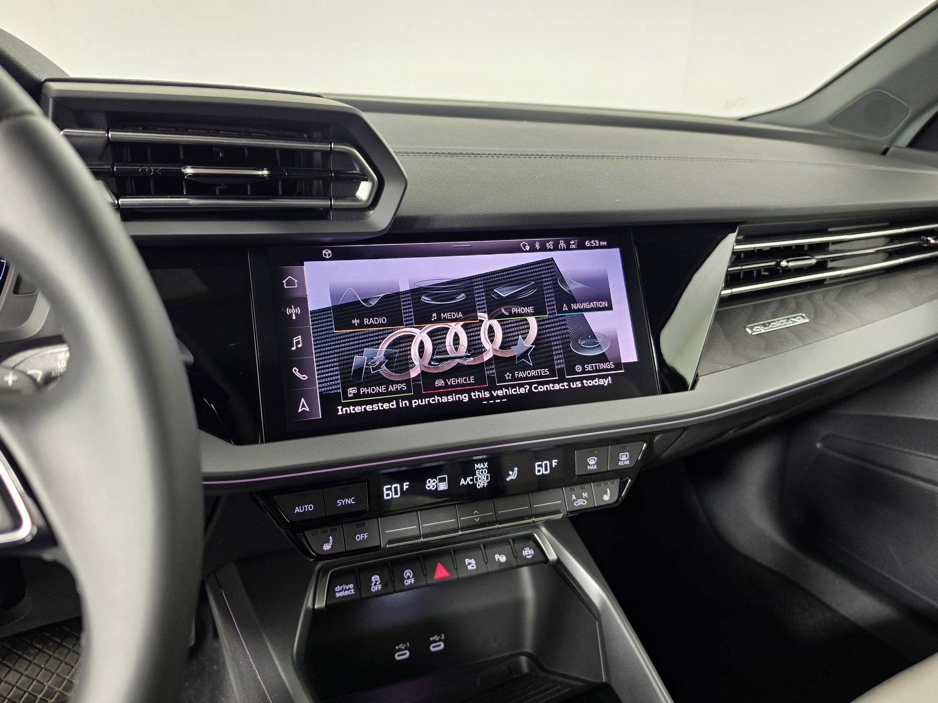 Certified 2025 Audi A3 2.0T Premium w/ Black Optic Package AWD/4WD image 34