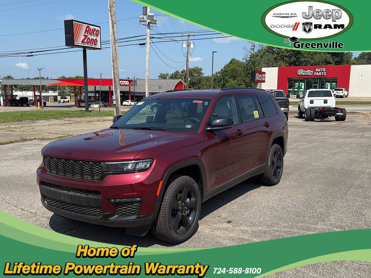 New 2025 Jeep Grand Cherokee L Limited w/ Black Appearance Package image 2