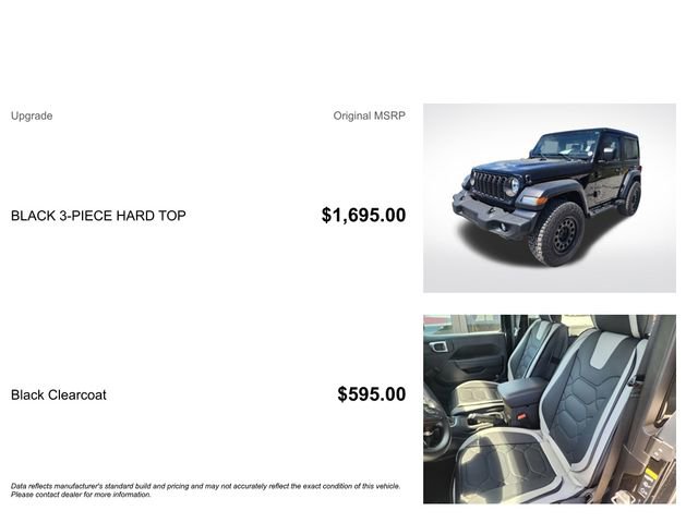 Used 2024 Jeep Wrangler Sport image 3