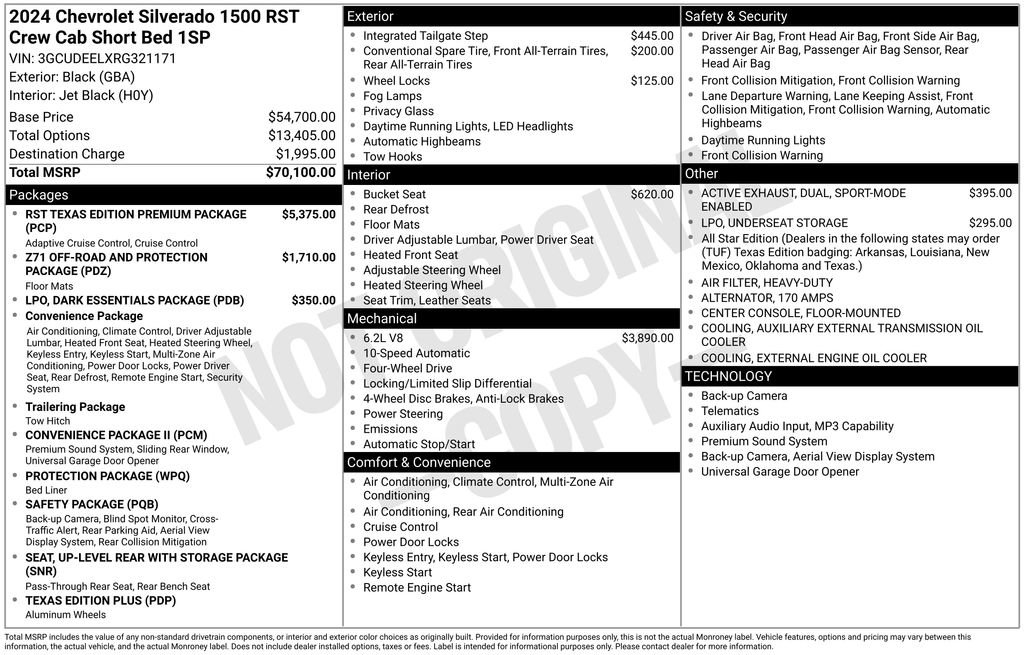 Used 2024 Chevrolet Silverado 1500 RST AWD/4WD image 35
