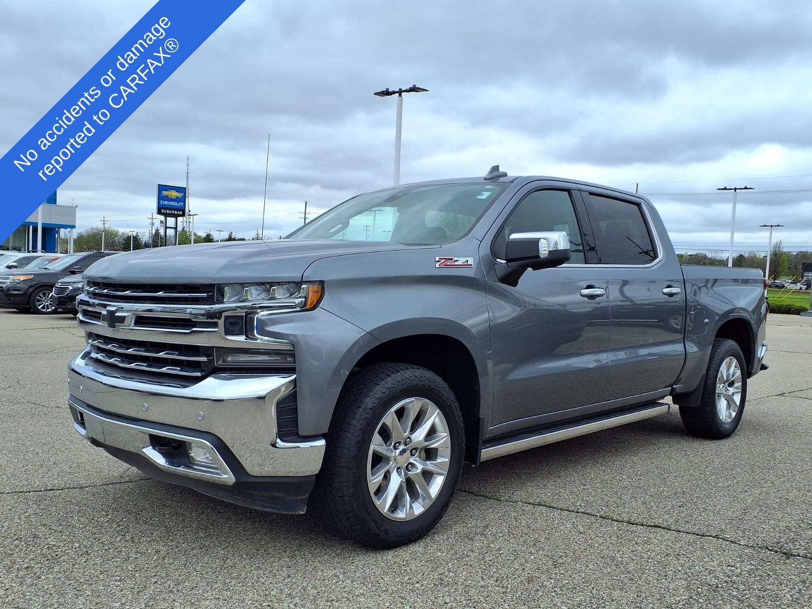 Used 2021 Chevrolet Silverado 1500 LTZ w/ Safety Package II AWD/4WD image 1