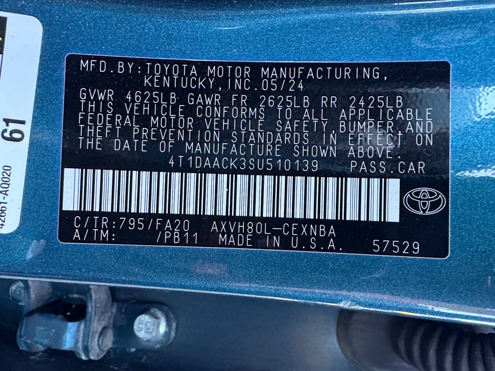 Used 2025 Toyota Camry LE FWD image 16