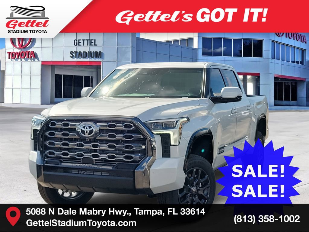 New 2026 Toyota Tundra Platinum
