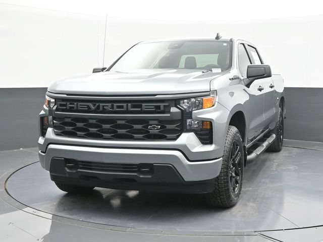 New 2026 Chevrolet Silverado 1500 Custom w/ Turbomax Blackout Package AWD/4WD image 2