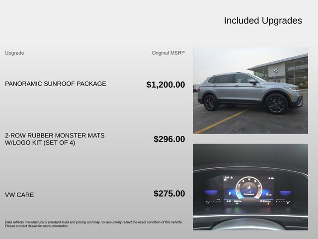 Used 2023 Volkswagen Tiguan SE w/ Panoramic Sunroof Package image 4