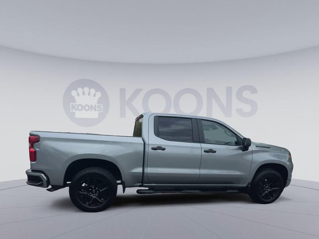 Used 2024 Chevrolet Silverado 1500 Custom w/ Turbomax Blackout Package AWD/4WD image 12