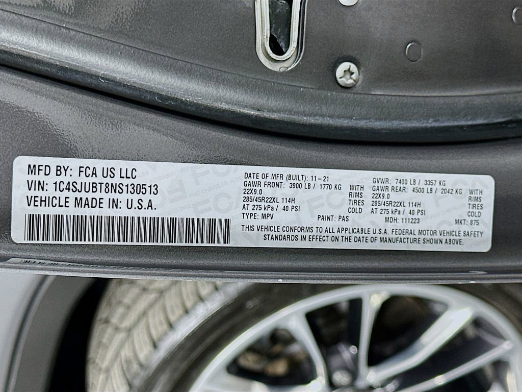 Used 2022 Jeep Wagoneer Series II w/ Premium Group I image 34