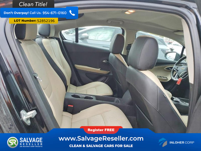 Used 2012 Chevrolet Volt Premium w/ Premium Trim Package FWD image 13