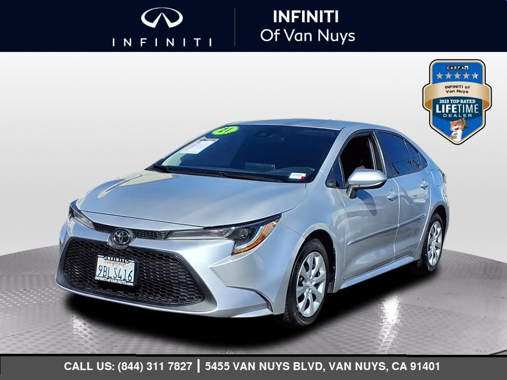 Used 2021 Toyota Corolla LE w/ Carpet Mat Package (TMS)