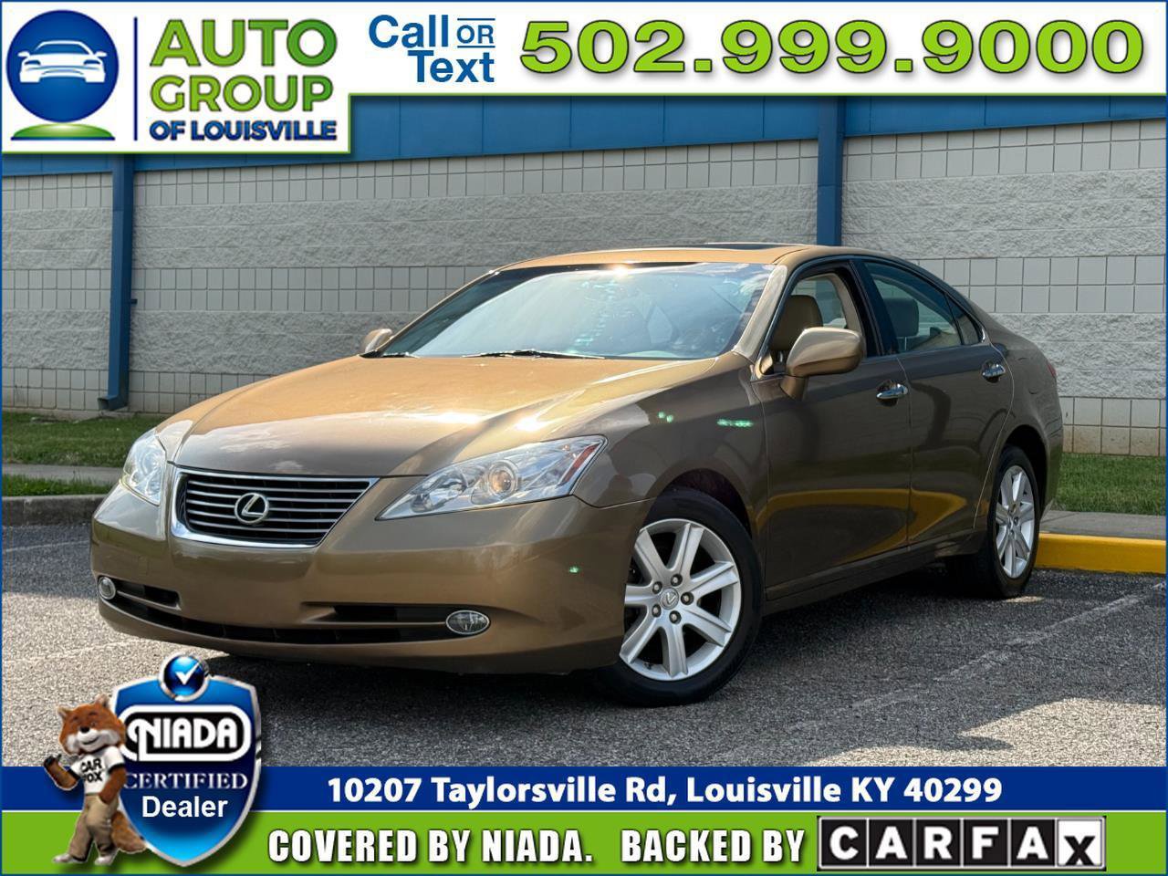 Used 2007 Lexus ES 350 w/ Luxury Pkg & Navigation