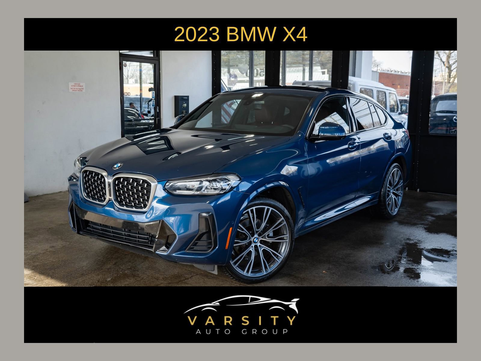 Used 2023 BMW X4 xDrive30i w/ M Sport Package image 1