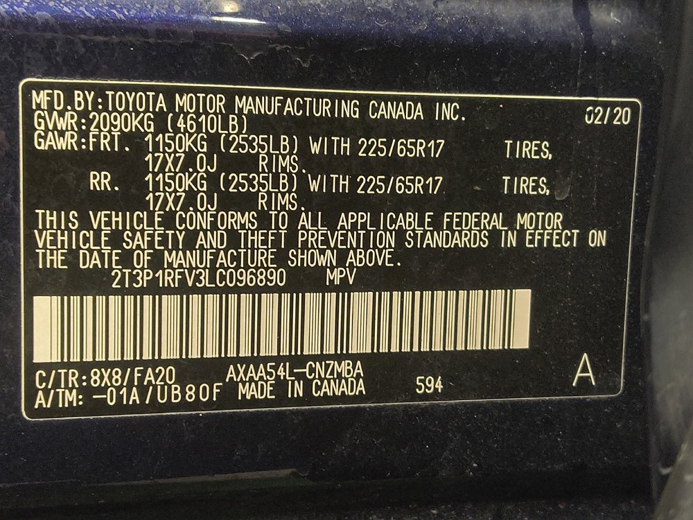 Used 2020 Toyota RAV4 XLE AWD/4WD image 33
