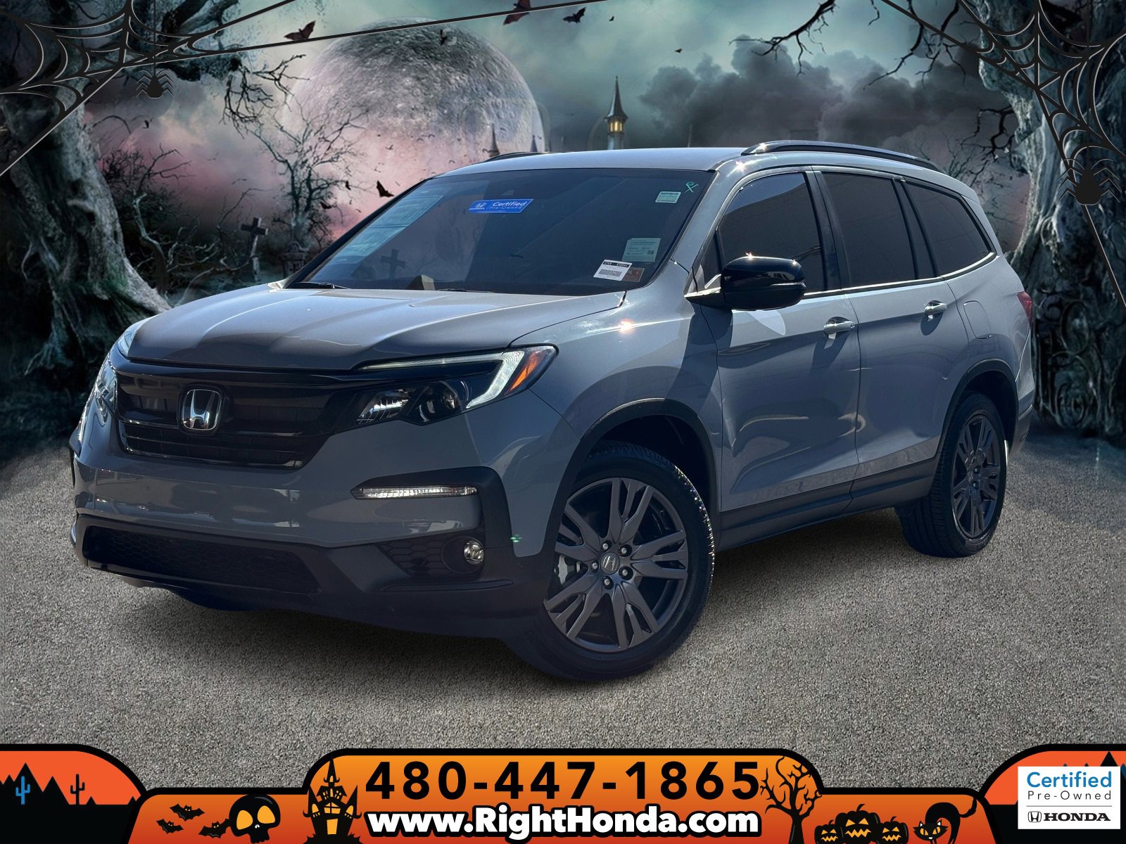 Certified 2022 Honda Pilot Sport