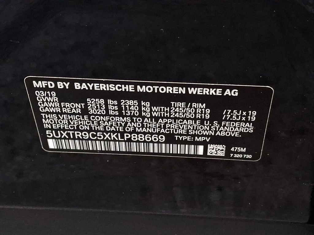 Used 2019 BMW X3 xDrive30i w/ Driving Assistance Package AWD/4WD image 25