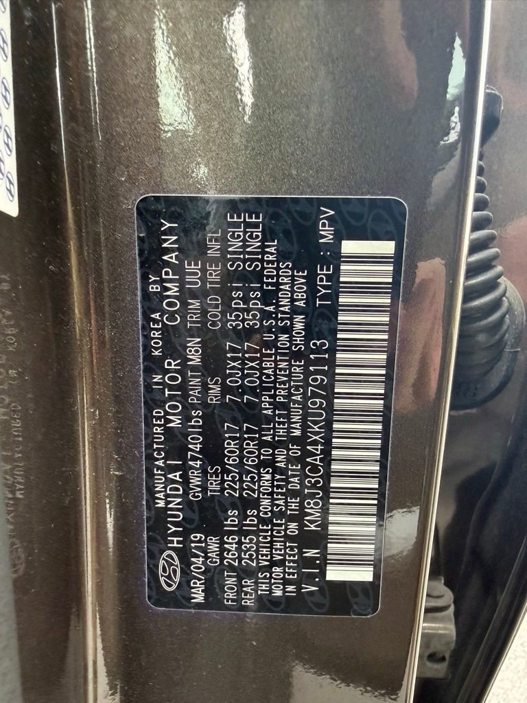Used 2019 Hyundai Tucson Value AWD/4WD image 10