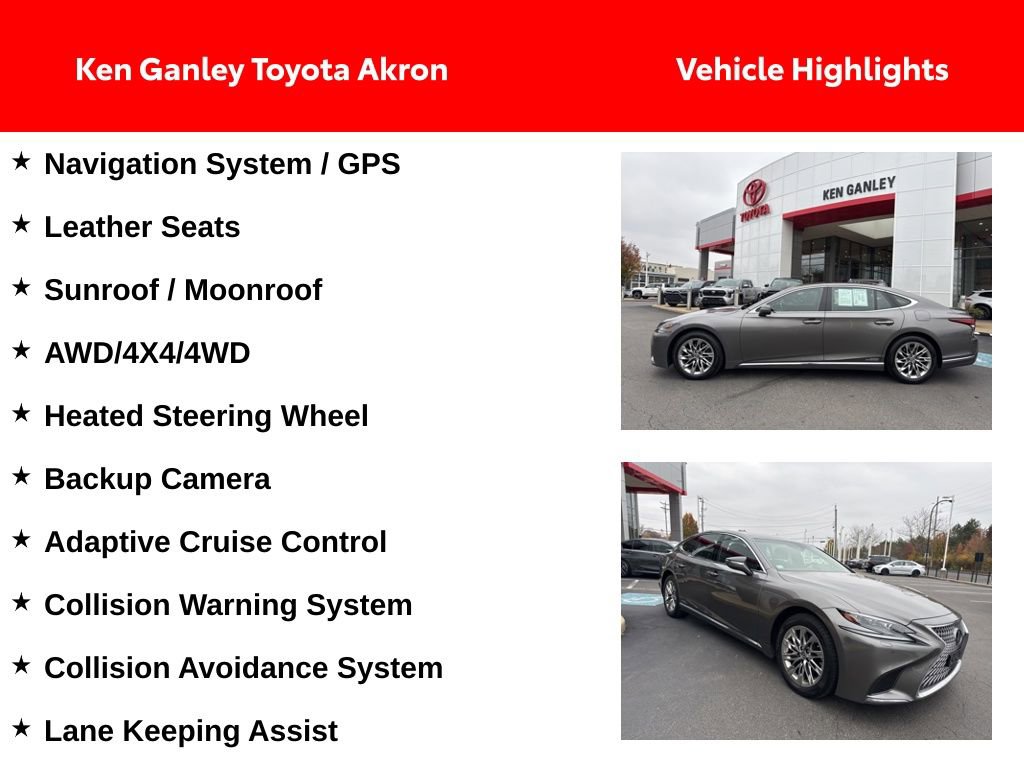 Used 2018 Lexus LS 500h AWD image 2