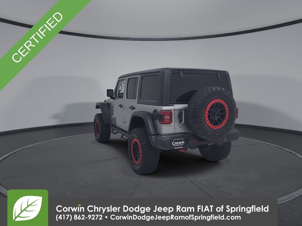 Certified 2018 Jeep Wrangler Unlimited Rubicon w/ Steel Bumper Group image 17