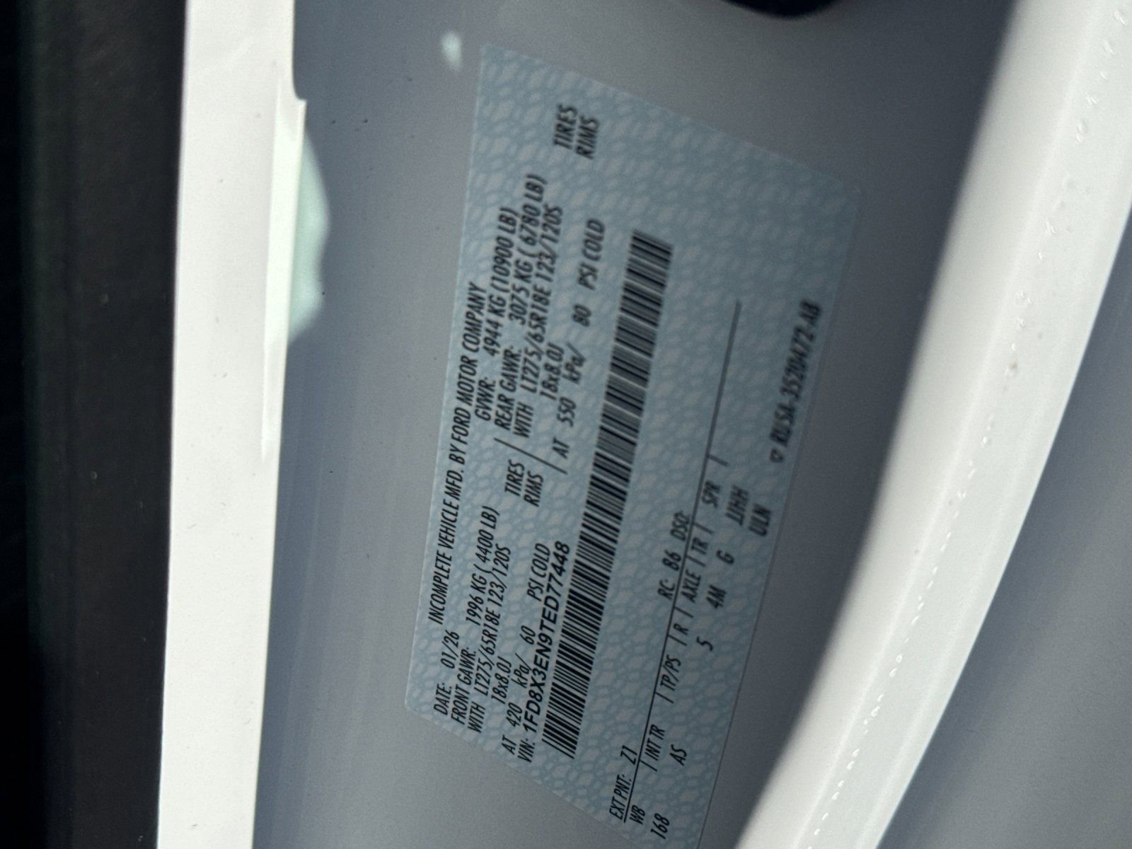 New 2026 Ford F350 XL w/ XL Chrome Package image 30