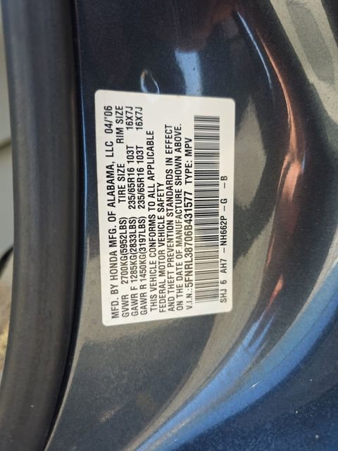 Used 2006 Honda Odyssey EX-L image 17