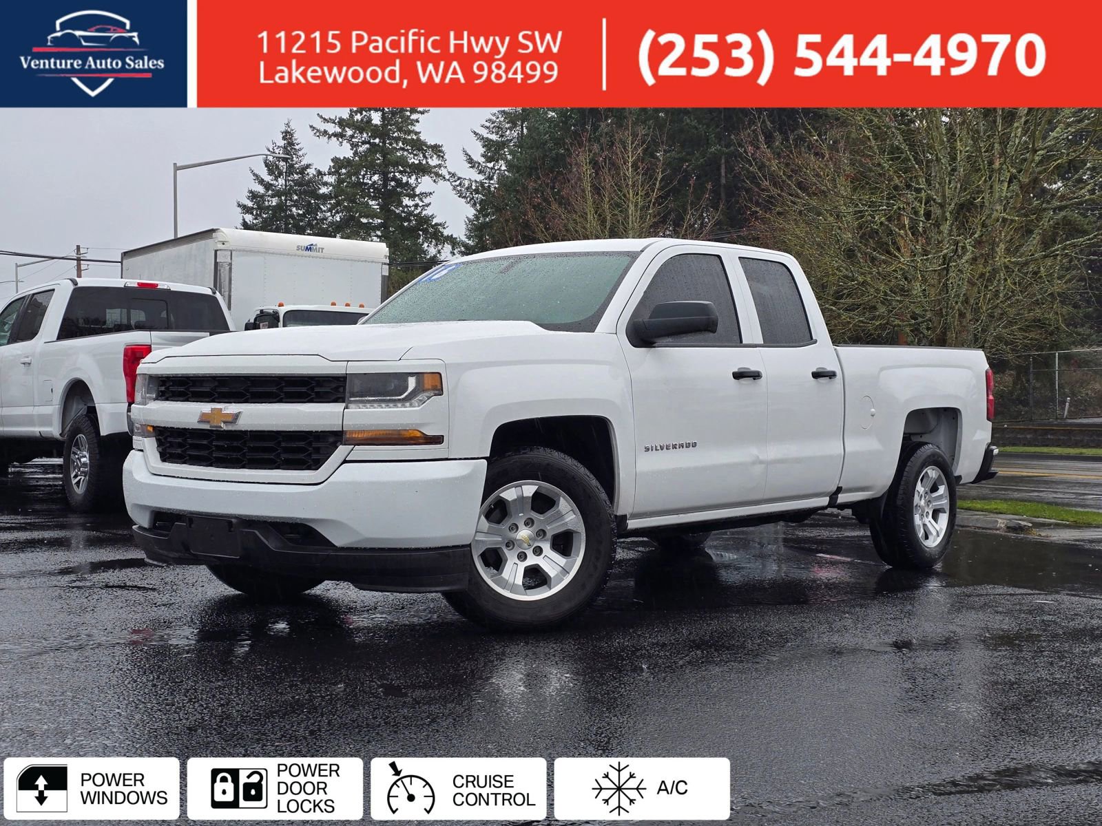 Used 2016 Chevrolet Silverado 1500 Custom w/ Custom Convenience Package