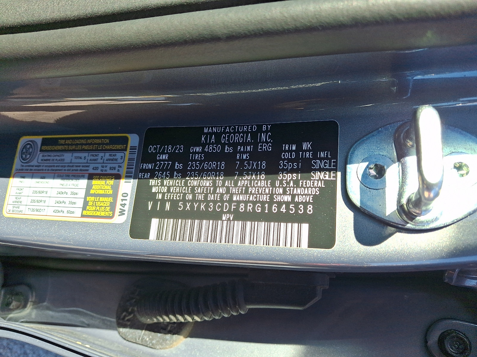 Certified 2024 Kia Sportage EX AWD/4WD image 28