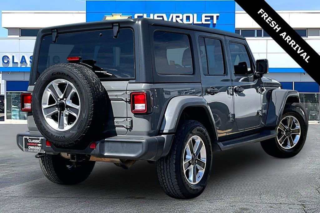 Used 2020 Jeep Wrangler Unlimited Sahara image 5