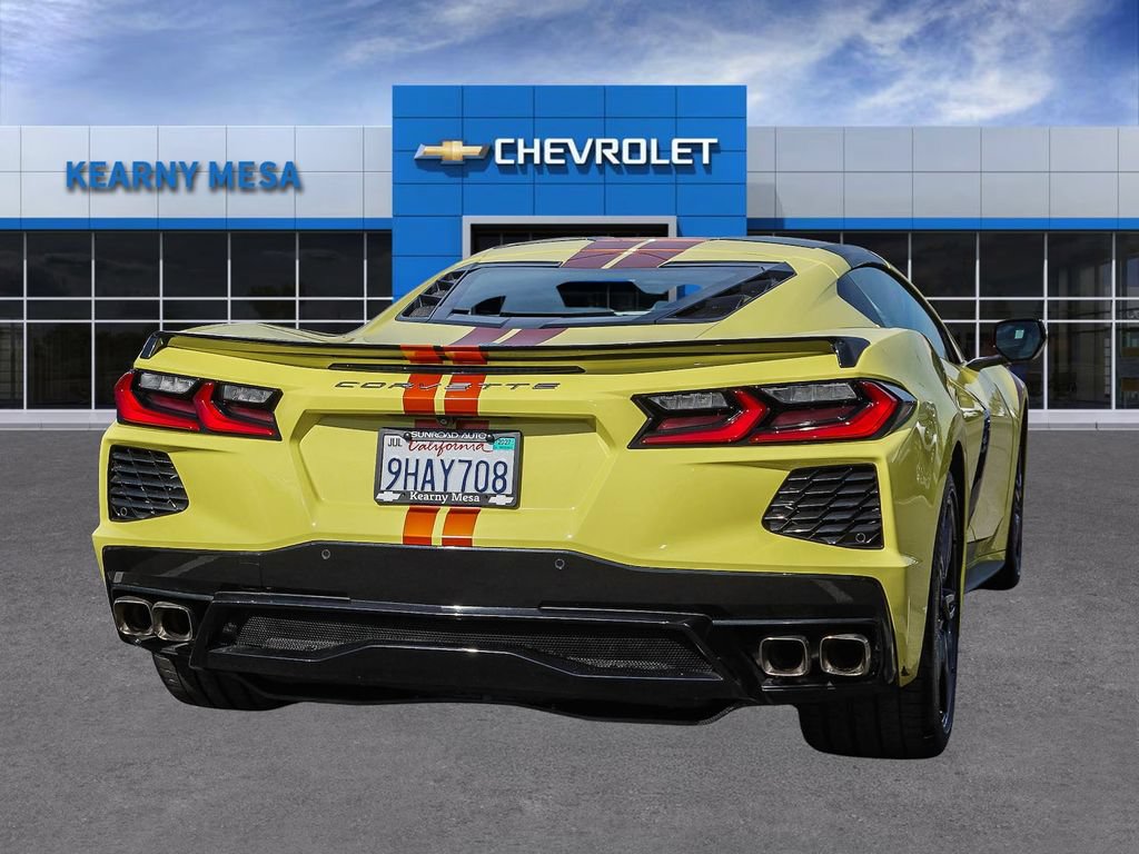 Used 2023 Chevrolet Corvette Stingray Coupe w/ Engine Appearance Package RWD image 6