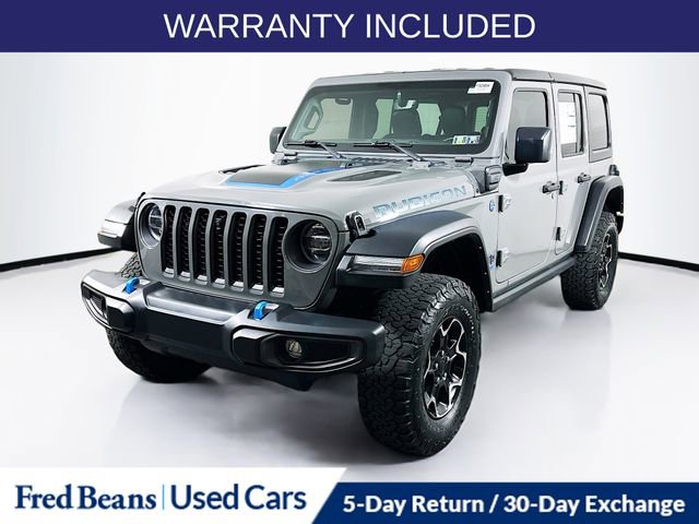 Used 2022 Jeep Wrangler Unlimited Rubicon 4xe image 3