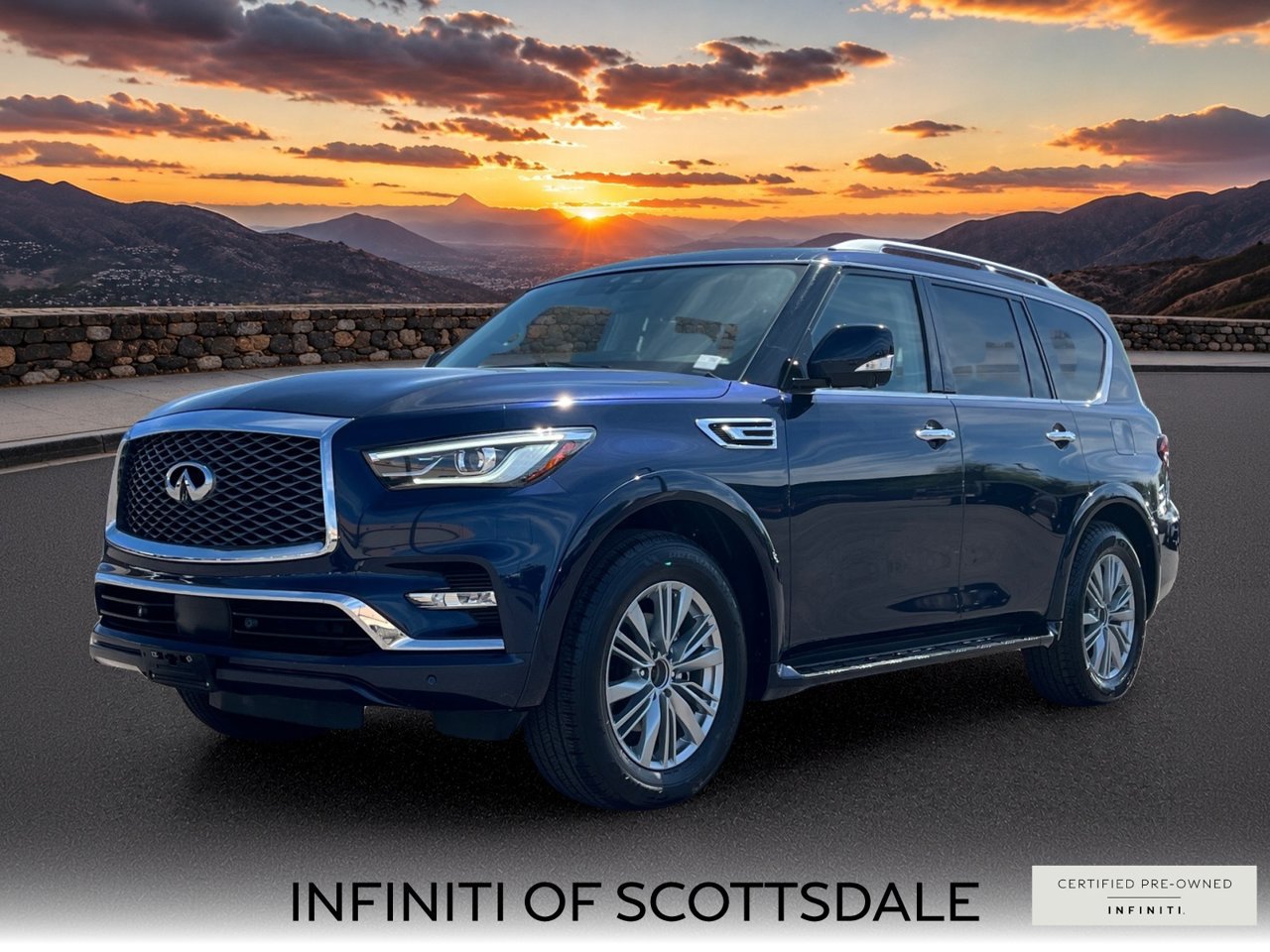 Certified 2024 INFINITI QX80 Luxe