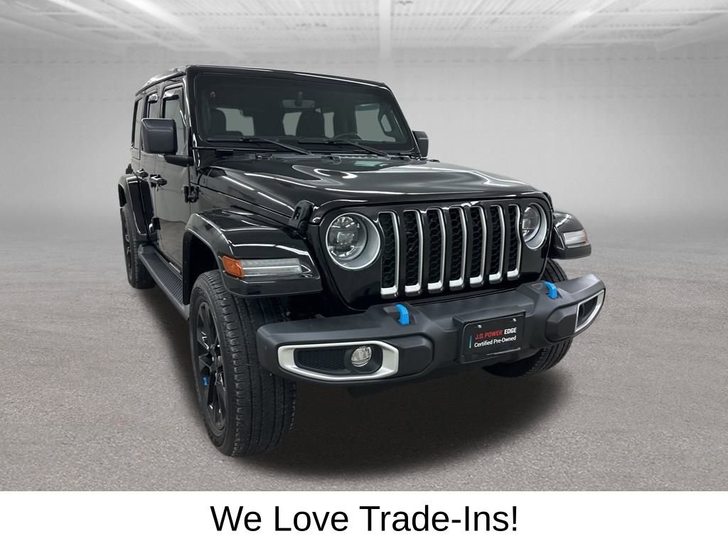 Used 2023 Jeep Wrangler Unlimited Sahara w/ Cold Weather Group image 3