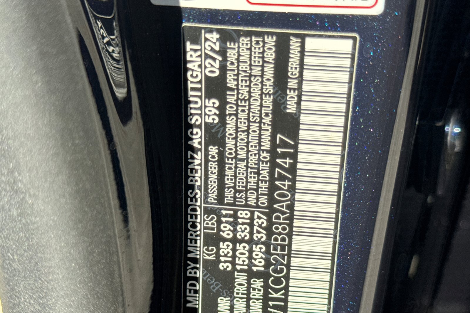 Certified 2024 Mercedes-Benz EQS 450+ 4MATIC Sedan image 40