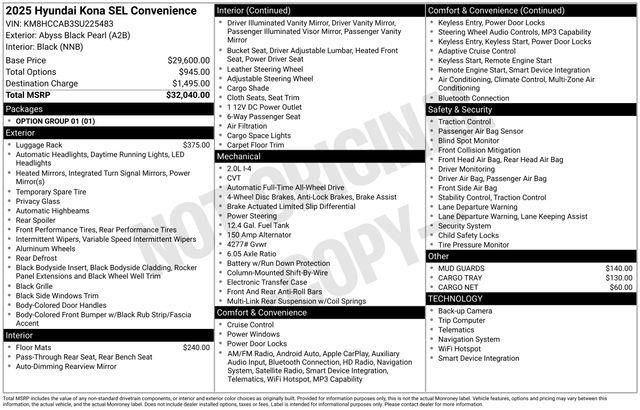 Used 2025 Hyundai Kona SEL image 3