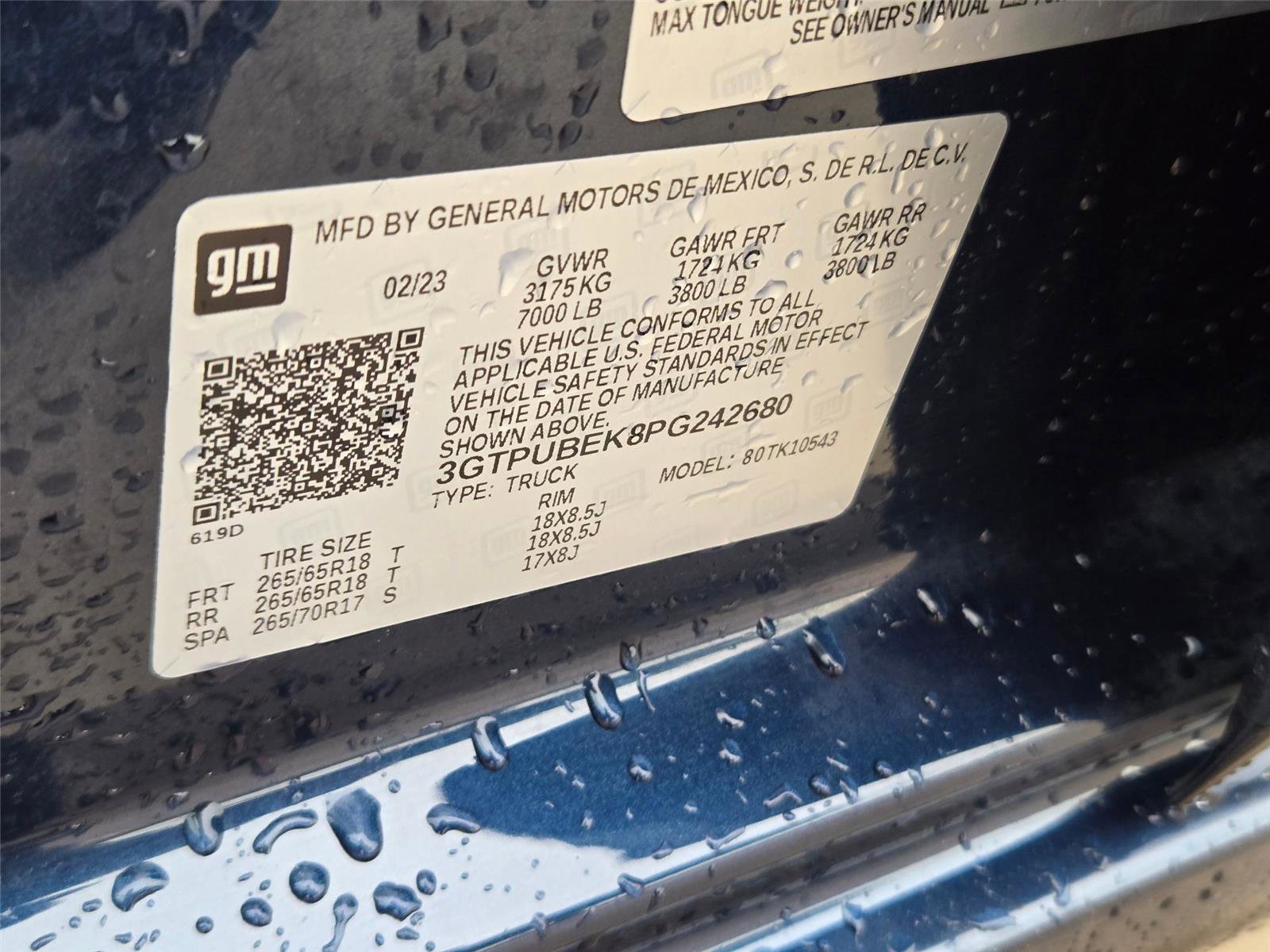 Used 2023 GMC Sierra 1500 SLE AWD/4WD image 30
