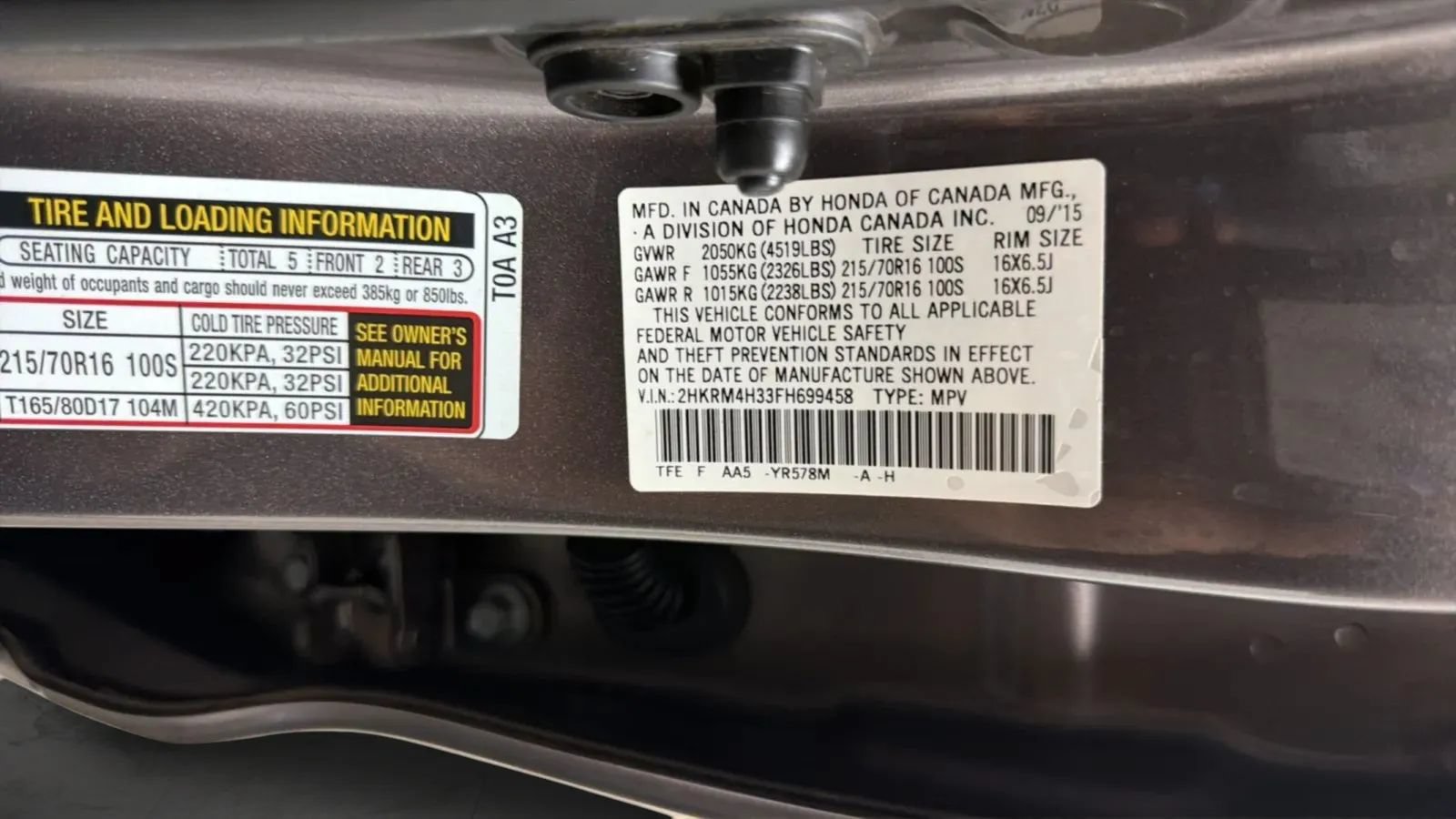 Used 2015 Honda CR-V LX image 29