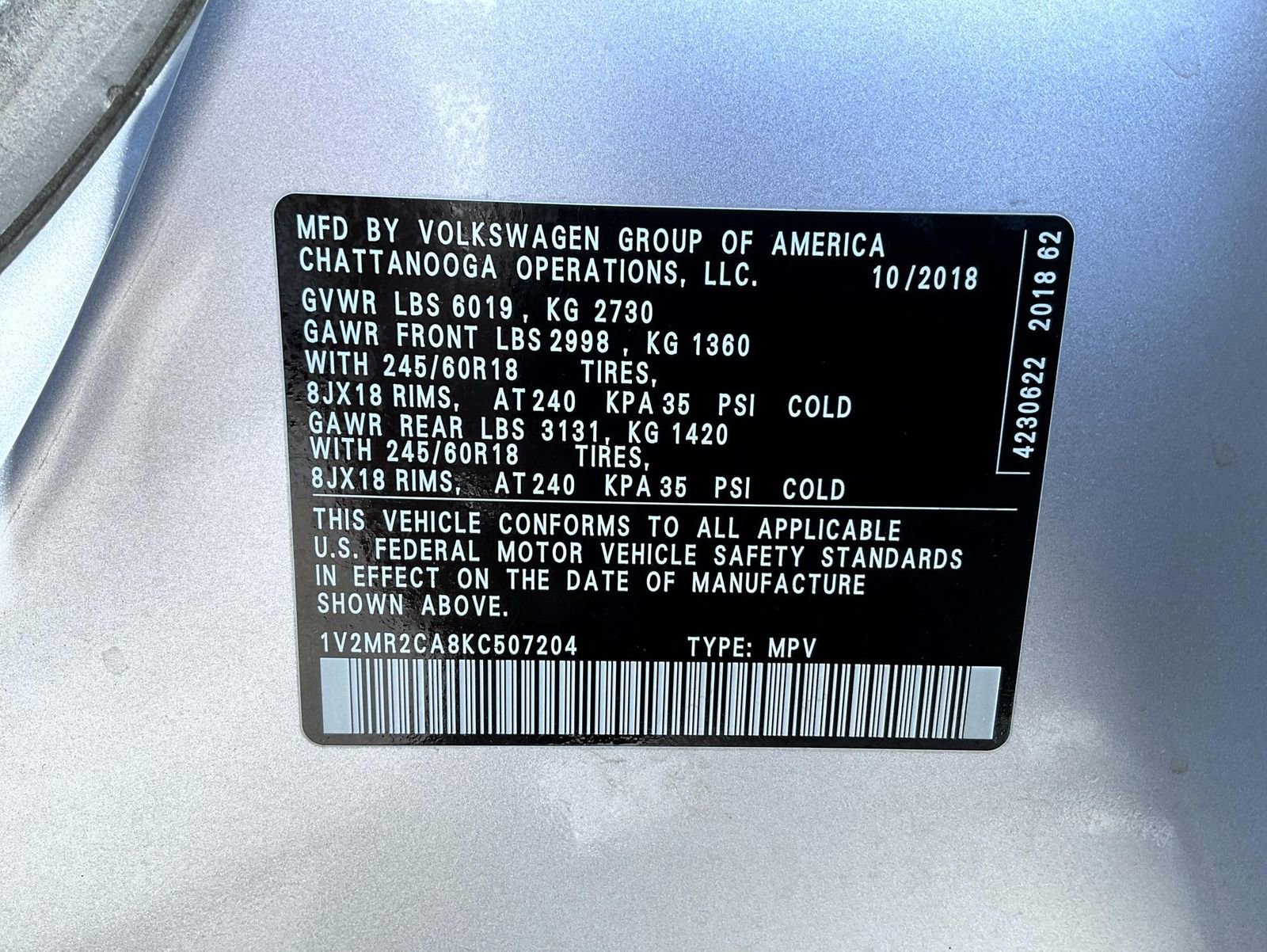 Used 2019 Volkswagen Atlas SEL image 25