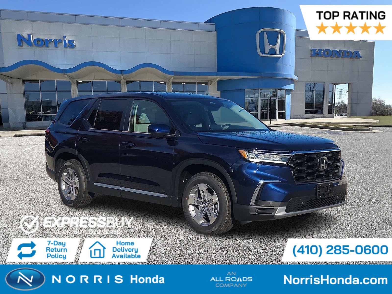 New 2025 Honda Pilot EX-L