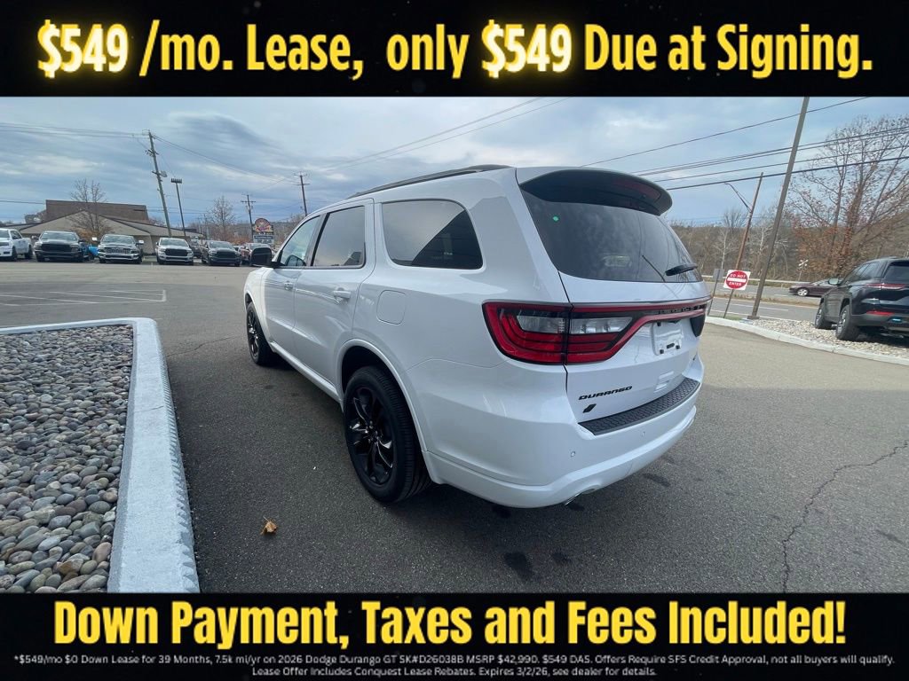New 2026 Dodge Durango GT w/ Blacktop Package image 8